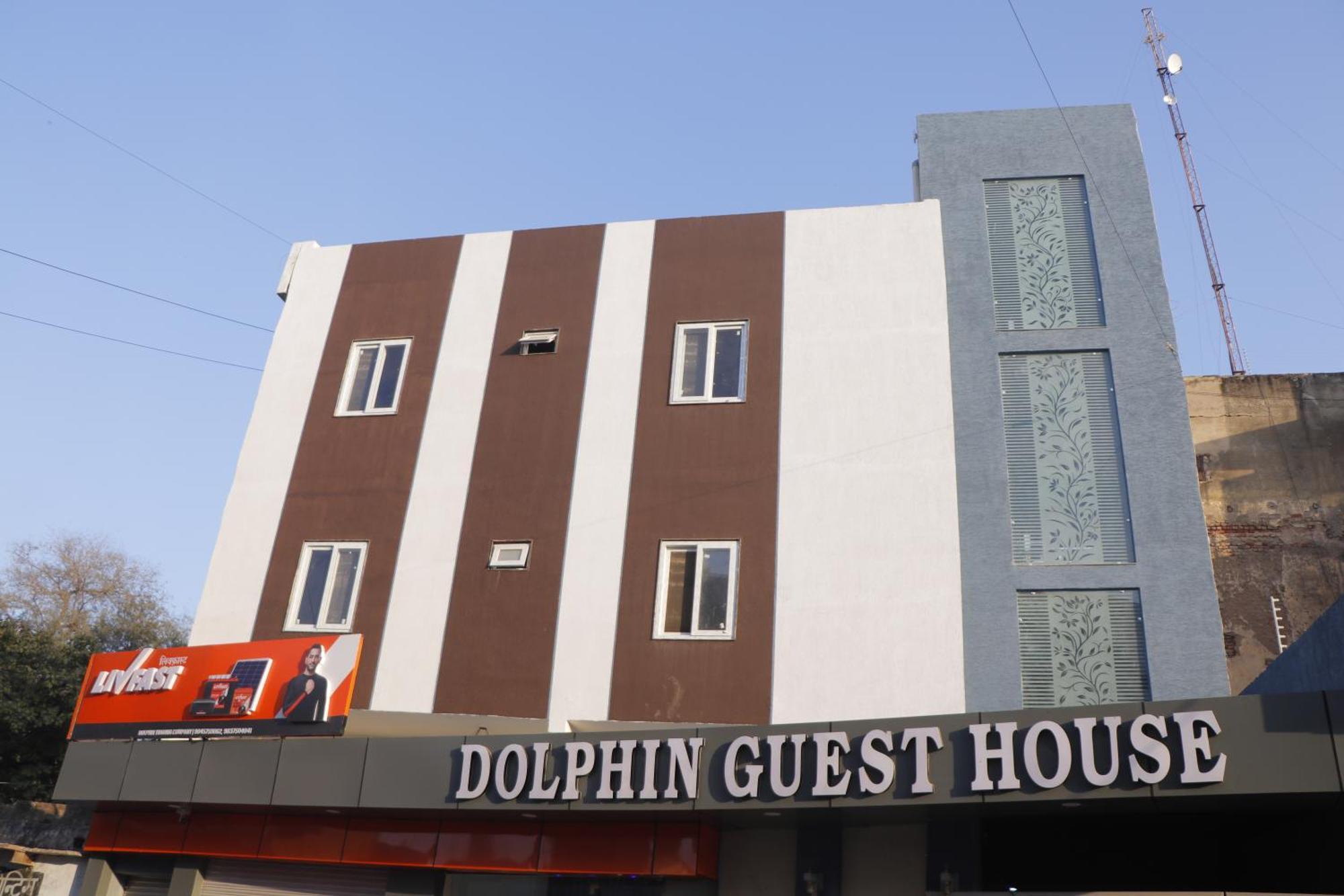 Dolphin Guest House Mathura Exteriör bild